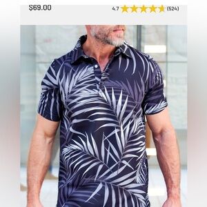 USA Palm Men’s Silky Soft Golf Polo Size 3XL NWT HIGH QUALITY